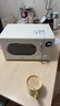 美的（Midea）复古奶油风高颜值微波炉 小型家用迷你20L五档速热均匀加热易清洁转盘式M2F M2F复古奶油风微波炉 20L 实拍图