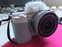 索尼（SONY）ZV-E10K APS-C半画微单 ZV-E10  vlog直播4K视频侧翻式ZV-E10L/zv-e10/ZV-E10K 白色K套机 官方标配（不含内存卡） 实拍图