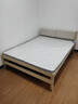 意米之恋实木床双人床软包卧室次卧【包安装】1.5m*2m床+5cm椰棕床垫 RB04 实拍图