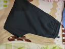 安踏男裤运动裤男士秋冬季款休闲加绒保暖束脚篮球卫裤跑步健身长裤子 -1基础黑/刺绣标【90%用户加绒款选择】 L (175) 适合120-140斤 实拍图
