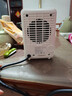 松下（Panasonic）取暖器暖风机办公桌面电暖器小暖气扇轻音恒温简约便携电暖气桌面取暖迷你小巧 白色DS-P0611CW 实拍图