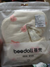 beedoll婴儿口水巾纯棉防水纱布围嘴宝宝防吐奶围兜幼围脖六层3条装 B组 实拍图