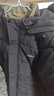 石墨烯棉服男士棉衣加厚保暖冬季休闲大码防风外套面包服带帽子 2858黑色 5XL【体重180-200斤】 实拍图
