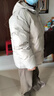网易严选25新品90鸭绒超蓬羽绒服休闲面包服石墨烯保暖轻量抗菌防泼水 25秋冬连帽-卡其米 S 实拍图