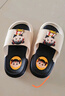 2025新款哪吒拖鞋敖丙拖鞋儿童夏季居家防滑宝宝男童拖鞋男女童 卡其色-哪吒 34 -35 内长20.5cm 实拍图