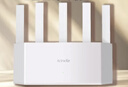 Tenda腾达路由器【千兆WiFi6+穿墙王】无线AX3000信号增强家用放大器Mesh限时补贴金榜一名云霄白立式 实拍图