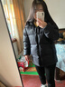 骆驼（CAMEL）【抱抱】冬季户外拒水羽绒服600蓬男女同款加厚连帽保暖面包服 实拍图