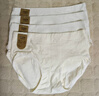 雅鹿4条女士内裤女纯棉100%全棉抑菌裆纯白色中腰女式无痕内裤三角裤 纯棉7A级抑菌- 4条 L 适合100-125斤 实拍图