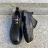 奥康（Aokang）休闲皮鞋男英伦商务大头鞋2025冬季新款低帮马丁靴男黑色厚底男鞋 黑色 41 实拍图
