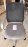 得力（deli）KF255人体工学电脑椅会议椅办公椅家用学生学习椅宿舍靠背椅 灰 实拍图