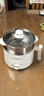 志高（CHIGO）电煮锅 电蒸锅小型1-2人 【0塑0涂层】304不锈钢小电锅 宿舍家用电火锅一体泡面多功能锅 1.7L 实拍图