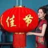 欧妮姿大红灯笼大门挂的2026结婚红灯笼户外灯笼大门口阳台中秋节灯笼 实拍图
