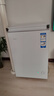 海尔（Haier）100L单温冰柜小型家用小冰柜商用减霜一级能效冷藏冷冻转换深冷冷柜小冰箱BC/BD-100GHW9D国家补贴 实拍图