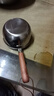 热油小锅泼油锅加厚不锈钢木柄防烫带刻度双倒流口不挂油无涂层 【木柄】爆款300ml 实拍图