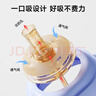 小土豆（potato）婴儿奶瓶PP儿童吸管水杯自带重力球吸嘴9个月以上 300ml奶白咖 实拍图