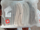 北极绒5双装羊毛袜子女冬季加绒加厚保暖雪地美利奴羊绒中长筒棉袜 实拍图