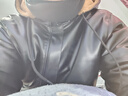 励阳男士皮衣皮裤套装加绒厚外套外卖骑手代驾防风保暖抗寒工装皮棉衣 加绒防盗皮衣皮裤套装 2XL 【120-130斤】 实拍图