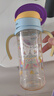 贝亲（Pigeon）自然成长翻盖直饮吸管 大童奶瓶330ml 马戏团 18月+ AA279 实拍图