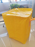 乐三好 搬家打包袋搬家袋行李袋收纳袋衣服袋储物袋防水袋搬家打包神器黄色150升 实拍图