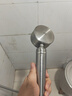 JOCBO【德国】304不锈钢增压花洒通用接口高压单头花洒头手持淋浴花洒 不锈钢过滤花洒【一键止水】+1.5米防爆管 实拍图