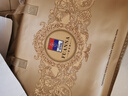 富安娜家纺 床上四件套纯棉磨毛床上用品保暖加厚双人床单被套 【柔暖全棉磨毛】云川花筑 1.8米床 床单款 （被套230*229cm） 实拍图