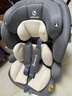 bebelock儿童安全座椅汽车用9个月-12岁宝宝车载坐椅增高垫可折叠通用便携 太空灰-isofix接口款 i-Size认证 实拍图