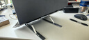 ThinkPad联想 笔记本支架电脑桌支架 便携立式铝合金增高架适用苹果小新PRO14 华为11-17.3英寸 ZJA3 银色 实拍图