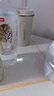 广意咖啡杯高颜值不锈钢保温带盖随行杯男士儿童水杯大号白GY7976 实拍图