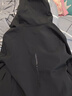 伯希和（Pelliot）户外冲锋软壳衣春秋男女徒步登山外套防风防泼夹克115106014黑M 实拍图