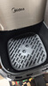 美的（Midea）小炎烤空气炸锅蒸烤一体上下双热源免翻面 可视窗口家用智能大容量6L金属内腔蒸汽嫩炸烤箱KZC6054 实拍图