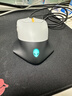 外星人（Alienware）AW610M 游戏鼠标 家用双模2.4G无线充电电竞鼠标 人体工学机械宏无线rgb高端外设 白色 实拍图