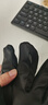 目丸保暖手套男女户外冬天骑行防寒风加绒厚触屏女防水冬季棉滑雪手套 9#深灰色 深度暖手套-男款 实拍图