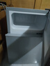 奥克斯（AUX）家用双门迷你小型冰箱 冷藏冷冻保鲜小冰箱 宿舍租房节能电冰箱 【国家补贴】BCD-24K118 基础款 银色 实拍图