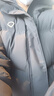 千仞岗【鹅绒】冬季羽绒服黑金短款休闲外套男女同款保暖防寒服Y308611Y 实拍图