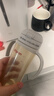贝亲（Pigeon）自然成长翻盖直饮吸管 大童奶瓶330ml 经典款 18月+  AA278 实拍图