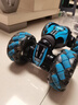 星帕儿童遥控汽车扭变车手势感应遥控车玩具车玩具男孩圣诞儿童节礼物 36cm豪华版蓝【双遥控+大号轮】 实拍图