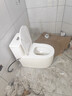九牧王马桶坐便器家用虹吸式大口径冲力潮州卫生间静音节水防溅马桶坐厕 洁净五【环绕虹吸式】10.0大管径 305/300mm 免费送货入户 实拍图