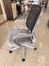 得力（deli）KF255人体工学电脑椅会议椅办公椅家用学生学习椅宿舍靠背椅 灰 实拍图