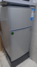 华宝小冰箱小型家用出租房用冷藏冷冻两用一级能效节能省电迷你宿舍寝室办公室二门电冰箱 【一级能效】76L银色【三天不到一度电】 实拍图