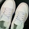 adidas ENTRAP美式校园风运动少年感复古篮球风板鞋男女阿迪达斯   白色/浅蓝/灰色   41 实拍图
