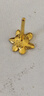六福珠宝足金栀子花黄金耳钉耳饰送礼 计价 G01G0027DS 0.98克(含工费100元) 配硅胶耳堵 实拍图