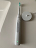 飞利浦（PHILIPS）【肖战推荐】声波电动牙刷钻石3系 年货节礼物 情人节情侣送男生/女友 微泡水流HX5181/01皓月白 实拍图