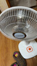 长虹（CHANGHONG）取暖器/小太阳/电暖器/电暖气/取暖电器/电热扇/电暖炉小型/烤火炉/快热炉 速热可摇头 台立两用【俯仰调节+网罩360mm】 1 实拍图