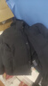 京东京造羽绒服男鸭绒加厚防寒工装面包服短款冬季外套衣服 黑色 XL 实拍图