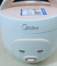 美的（Midea）小电饭煲迷你微压小型家用电饭煲1-2人用电饭锅小电锅宿舍用萌趣老式多功能煲汤煮饭煮粥不粘内胆 【趣味小猪煲】一键快煮 1.6L 黑晶防粘内胆 实拍图