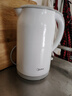 美的（Midea）电水壶电热水壶食品级304/316L不锈钢家用双层防烫烧水壶 1.7L大容量热水壶内胆易洁开水壶煮茶壶 1.7L 【316L母婴材质】SH17M301PRO 实拍图