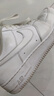 耐克NIKE女空军一号AF1 新年礼物 运动鞋DD8959-100白36 实拍图