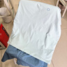 蕉内（Bananain）王一博同款305H纯棉睡衣男女士100%棉情侣家居服短袖短裤套装夏季 【短裤款素色-男】奶油绿 2XL 实拍图