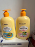 青蛙王子儿童洗发水沐浴露牛奶水果洗沐二合一套装 500ml*2 实拍图
