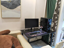 甄严选电脑桌台式家用电竞游戏桌双人办公台书桌简约书房学习桌写字桌子 加厚碳纤纹理-120*70CM【加宽】 实拍图